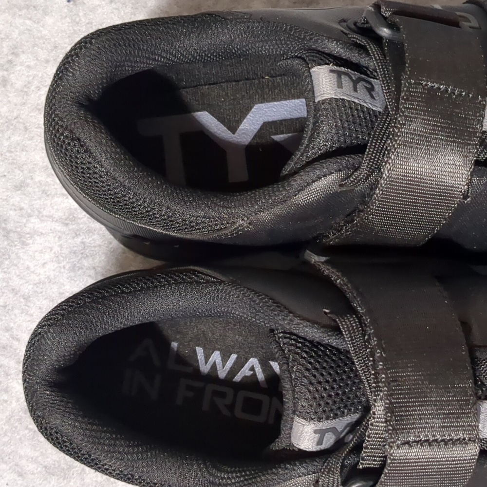 TYR  L1 Lifter Rogue Grey And Black Shoes Unisex Size M9/W10.5 - Picture 8 of 11